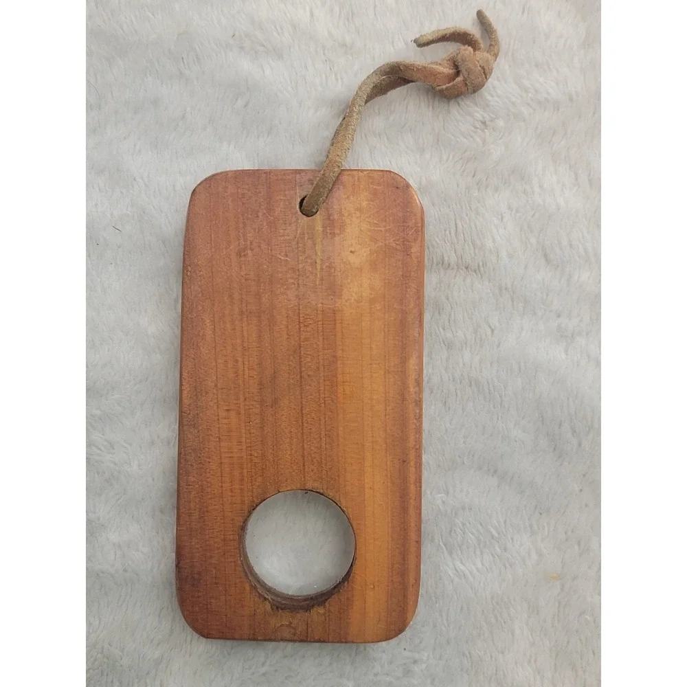 Vintage Mount Vernon VA Wood Compass Magnifying Glass Souvenir Japan